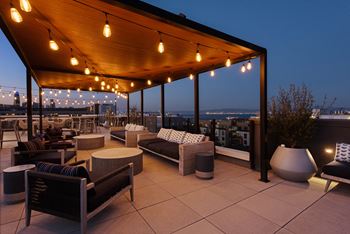 Rooftop deck